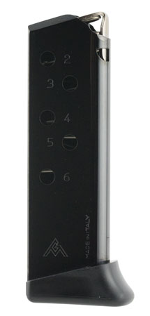 Walther PPK Factory 380 ACP 6-Round Blue Steel Magazine with Finger Rest