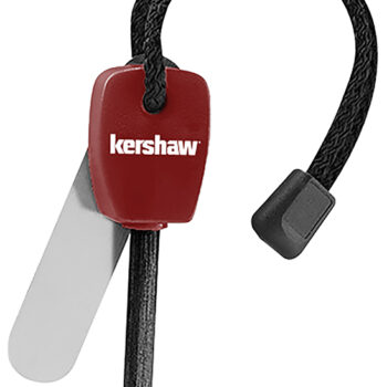 Kershaw 1019X Fire Starter Red Folding Knife 3.1-Inch Stainless Steel Blade