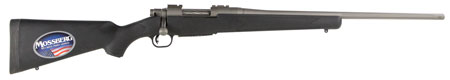 Mossberg Patriot 7mm-08 Rem Bolt-Action Rifle - Synthetic Stock 22" Fluted Barrel Cerakote Stainless Steel Spiral-Fluted Bolt Drop Box Magazine Adjustable Trigger