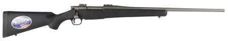 Mossberg Patriot 30-06 Springfield Bolt-Action Rifle 22" Fluted Barrel Cerakote Stainless Steel Spiral Fluted Bolt Synthetic Stock Adjustable Trigger