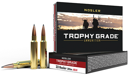 Nosler Trophy Grade Long-Range 33 Nosler 265gr Spitzer AccuBond – 20 Rounds