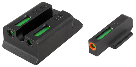 TruGlo TFX Pro Tritium Fiber Optic Front and Rear Sights for Glock 17 19 22 23 24 26 27 33 34 35 Gen 1-5