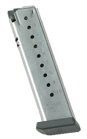 Sig Sauer P220 45ACP 10-Round Magazine - Stainless Steel