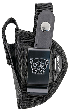 Bulldog FSN11 Extreme OWB Holster for Taurus Public Defender - Black Nylon Belt Loop/Clip Ambidextrous