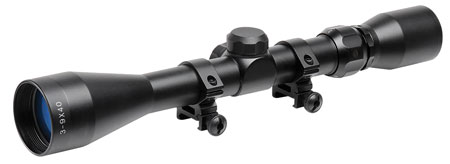 TruGlo Buckline 3-9x40mm Rifle Scope Black Anodized 1" Tube BDC Reticle