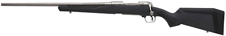 Savage Arms 110 Storm Bolt-Action Rifle 7mm Remington Mag Left-Hand Matte Stainless Steel 24" Barrel Gray AccuStock AccuFit