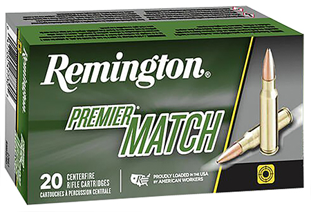 Remington 223 Rem 77gr Sierra MatchKing BTHP Rifle Ammunition 20 Rounds Per Box