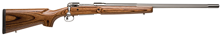 Savage Arms 12 Varminter Low Profile 22-250 Rem - 26" Barrel, 1:9" Twist, Matte Stainless Receiver, Satin Brown Stock, Right Hand - 4+1 Capacity with Detachable Box Magazine