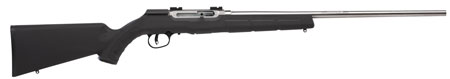Savage Arms A22 FSS Semi-Auto 22LR Rifle 22" Barrel Stainless Finish Black Stock
