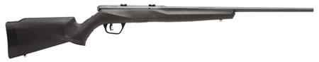 Savage Arms B17 F Bolt Action .17 HMR 21" Matte Blued Barrel Matte Black Synthetic Stock Left-Handed Full Size 10+1 Capacity