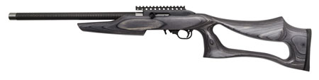 Mag Research Mag Lite SwitchBolt 22 LR Semi-Auto Rifle 10+1 Rounds 17" Barrel Threaded Muzzle Black Anodized Finish Integral Scope Base Thumbhole Stock Right Hand