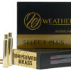 Weatherby Select Plus Unprimed Brass 6.5-300 Wby Mag Rifle 20/Box 2 53249