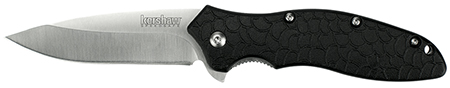 Kershaw OSO Sweet Folding Knife 3-Inch Drop Point 8Cr13MoV Blade Black GFN Handle Pocket Clip