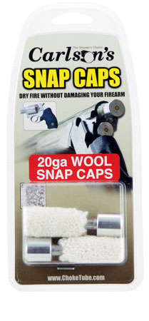 Carlson's Snap Cap Choke Tubes 20 Gauge 2-Pack for Shotgun