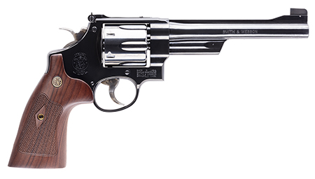 Smith & Wesson Model 25 Classic .45 Colt 6.5" Barrel, 6-Round Cylinder, Blued Carbon Steel N-Frame, Checkered Square Butt Walnut Grip