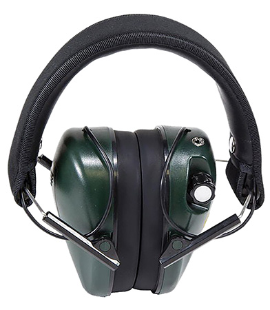 CALDWELL E-Max Low-Profile Ear Muffs 23dB NRR Over-the-Head Green/Black 3 CALDWELL E-Max Low-Profile Ear Muffs 23dB NRR Over-the-Head Green/Black