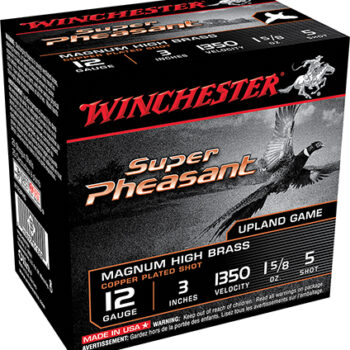 Winchester Super Pheasant Magnum High Brass 12 Gauge 3" 1 5/8 oz 5 Shot 25 Rounds per Box / 10 Boxes per Case