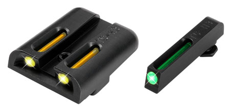 TruGlo TFO Front/Rear Tritium Fiber Optic Sights Set for Glock 17/17L/19