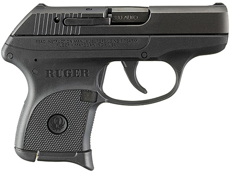 Ruger LCP Standard Frame .380 ACP, 6+1, 2.75" Black Steel Barrel, Black Oxide Serrated Alloy Steel Slide, Black Polymer Frame, Black Polymer Grip, Right Hand