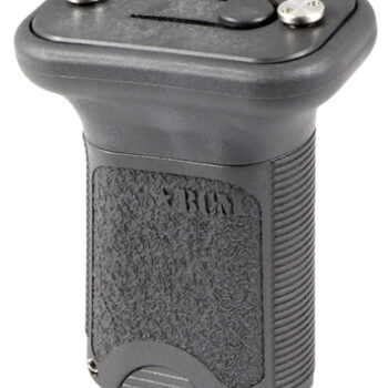 BCM VGSKMBLK BCMGunfighter Short Vertical Grip Made of Polymer With Black Aggressive Textured Finish with Storage Compartment for Keymod Rail