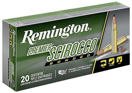Remington 243 Win 90gr Swift Scirocco Bonded Rifle Ammunition 20 Rounds/Box 10 Boxes/Case