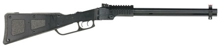 Chiappa M6 Survival Rifle 22 LR 12 Gauge Over Under Barrel 18.5" Blued Black Skeletonized Stock