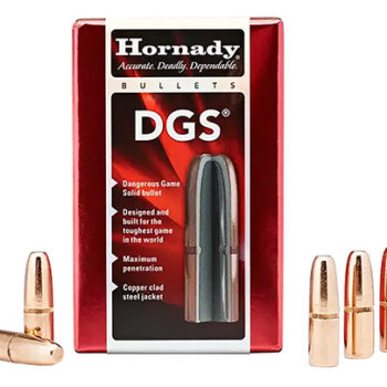Hornady 4241 DGS  423 Cal .423 400 gr Dangerous Game Solid 50 Per Box/ 15 Case