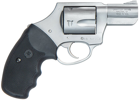 Charter Arms 357 Mag Revolver Pug 5-Shot 2.2" Barrel Stainless Steel Frame Rubber Grip