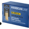Handgun Ammunition: PPU 38 Special 158gr Lead Round Nose 50 Rounds Per Box 1 57058