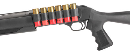 TacStar 1081212 Slimline Sideaddle Black Polymer w/Aluminum Mounting Plate for Mossberg 930 12 Gauge