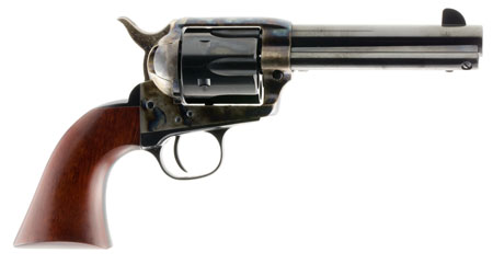 Taylor's & Co 1873 Cattleman Single Action .45 Colt Revolver 4.75" Barrel 6rd Black Cylinder Walnut Grips