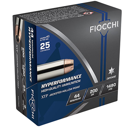 Fiocchi 44 Remington Mag 200gr Hornady XTP Hollow Point Ammunition 25 Rounds 3 Fiocchi 44 Remington Mag 200gr Hornady XTP Hollow Point Ammunition 25 Rounds