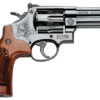 Smith & Wesson Model 29 .44 Rem Mag/.44 Special 4" Machine Engraved Blued Carbon Steel, 6-Round Cylinder, N-Frame, Engraved Wood Grip 1 61818