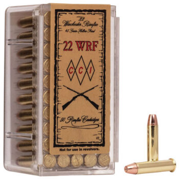 CCI 22 WRF Specialty Rimfire Ammunition 45 Grain Jacketed Hollow Point 50 Rounds per Box