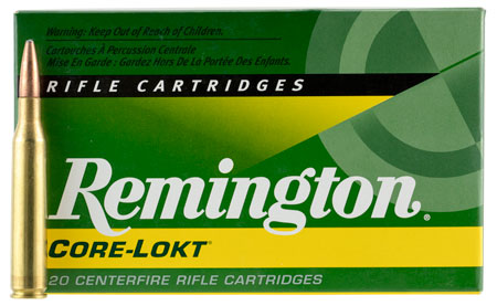 Remington 25-06 Rem 120gr Core-Lokt Pointed Soft Point Rifle Ammunition 20 Rounds