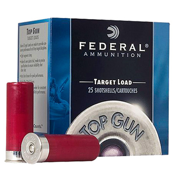 Federal Top Gun 12 Gauge 2.75″ 1oz 7.5 Shot 25 Rounds