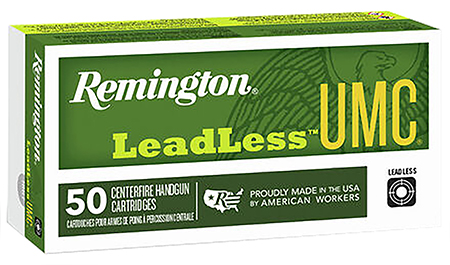 Remington UMC Leadless 40 S&W 180gr FN Enclosed Base Ammo (50 Rounds)