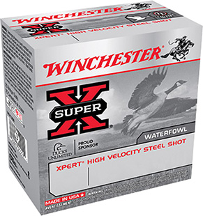 Winchester Super X Xpert High Velocity 12 Gauge 2.75" 1 1/8oz 3 Shot Shotgun Shells 25 Rounds