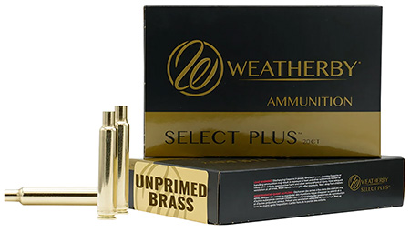 Weatherby Select Plus Unprimed Brass 257 Wby Mag Rifle 20/Box