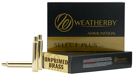 Weatherby Select Plus Unprimed Brass 30-378 Wby Mag Rifle 20/Box