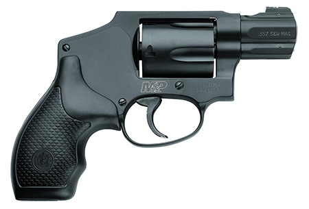 Smith & Wesson M&P 340 .357 Mag/.38 S&W Special +P 1.88" 5-Shot Revolver, Black Barrel, PVD Cylinder, Black Scandium Alloy J-Frame, XS Sights 24/7 Tritium Night Front Sight