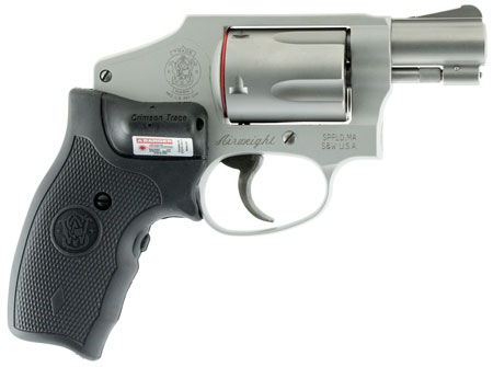 Smith & Wesson Model 642 Airweight 38 Special +P 5-Shot 1.88" Revolver with Lasergrip