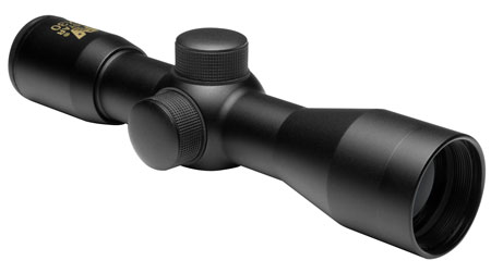 NcStar SC430B 4x30 P4 Sniper Reticle Rifle Scope 1-inch Tube Aluminum Black