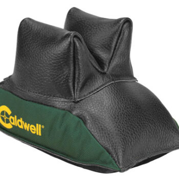 DeadShot Rear Shooting Bag by Caldwell - Unfilled 600D Polyester with Leather Padding