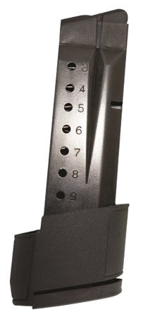 Smith & Wesson M&P Shield 9mm 10-Round Extended Magazine Blued Steel
