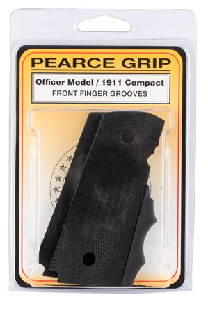 Pearce Grip PGOM1 Finger Groove Rubber Insert for Kimber 1911 Compact Pistol