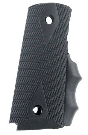 PMGOM Compact 1911 Rubber Grip by Pearce Grip Black