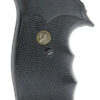 Pachmayr 03292 Gripper Grip Checkered Black Rubber with Finger Grooves for S&W N Frame 2 73010