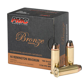 PMC Bronze .44 Remington Mag 180gr JHP Ammunition 25 Rounds
