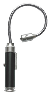 Bore Light LED Aluminum 15000 Candlepower Magnetic Black w/Silver Accents Real Avid AVBR101B